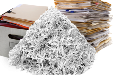 how to destroy documents