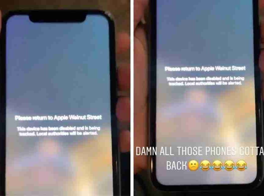 How Apple blocks iPhones stolen from its stores