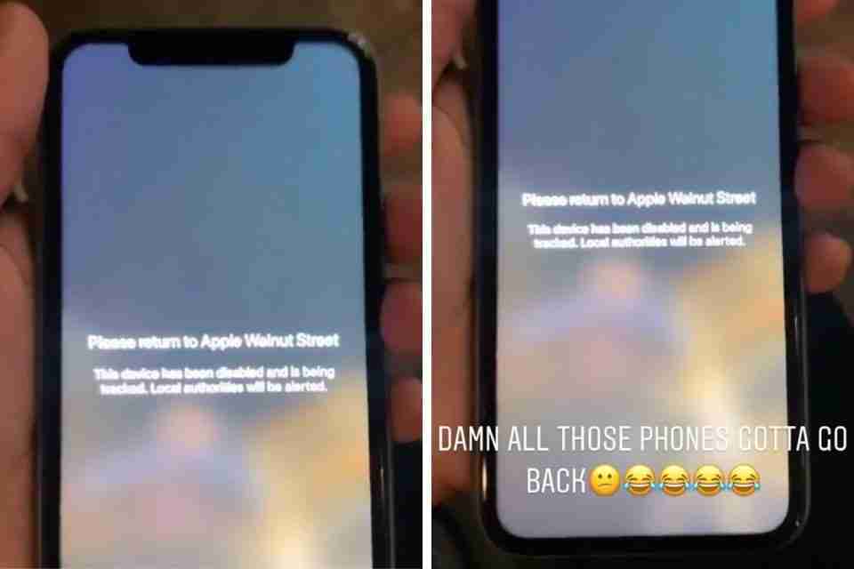 How Apple blocks iPhones stolen from its stores