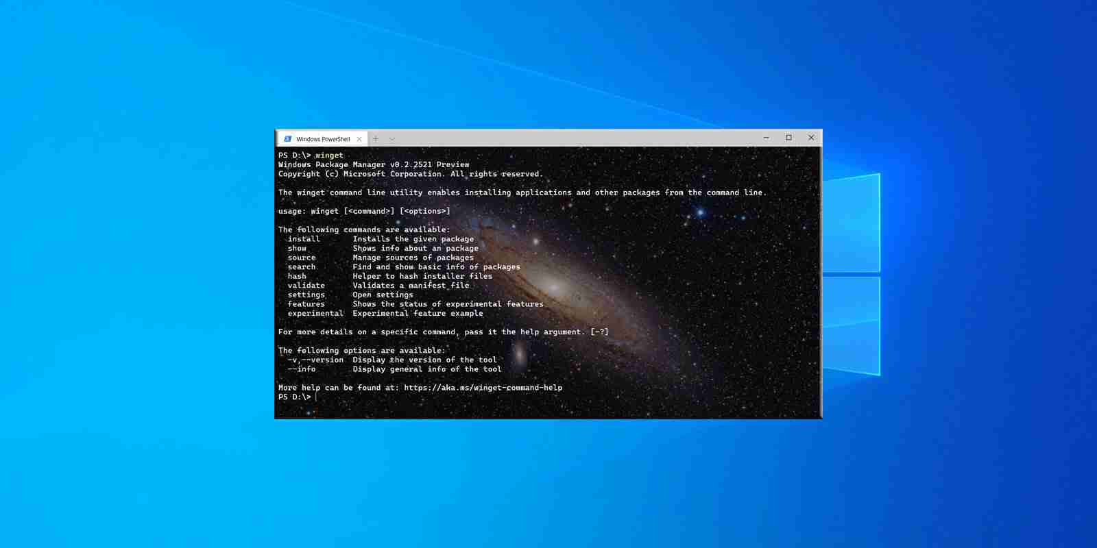 Windows 10 Package Manager Can Now Install Microsoft Store Apps