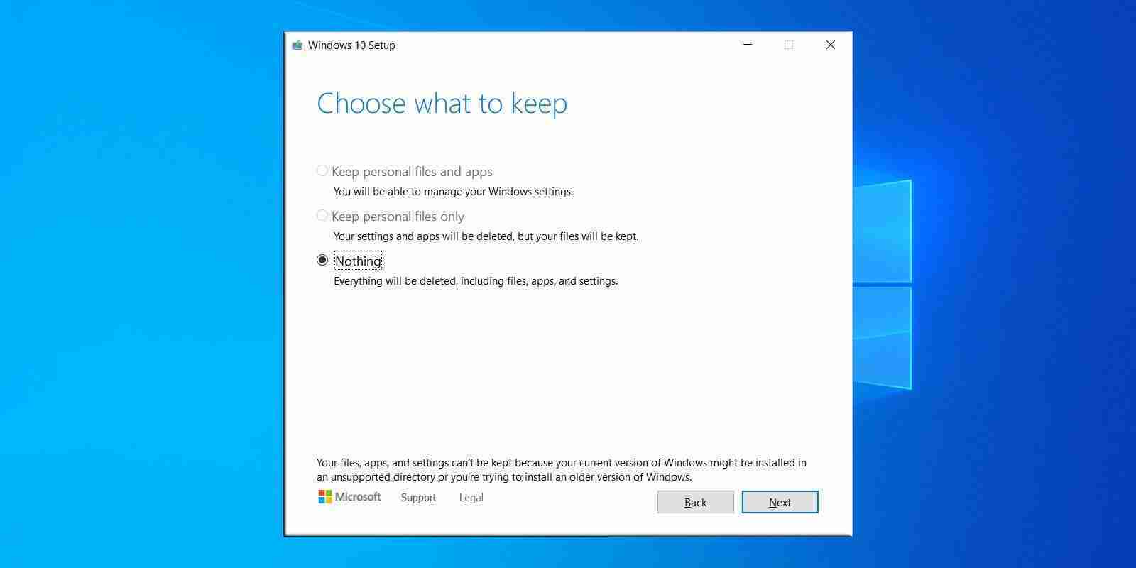 Windows 10 20H2 Bug Breaks In-place Upgrade Feature - Privacy Ninja