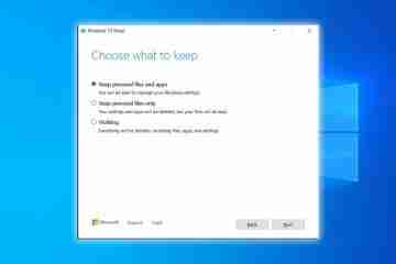 Windows 10 20H2 Update Fixes Broken In-Place Upgrade Feature
