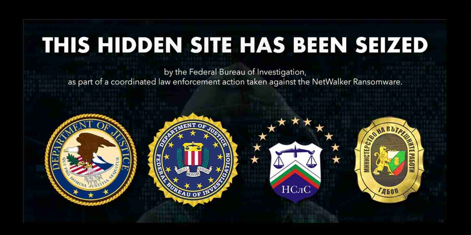 Netwalker Ransomware Dark Web Sites Seized By Law Enforcement