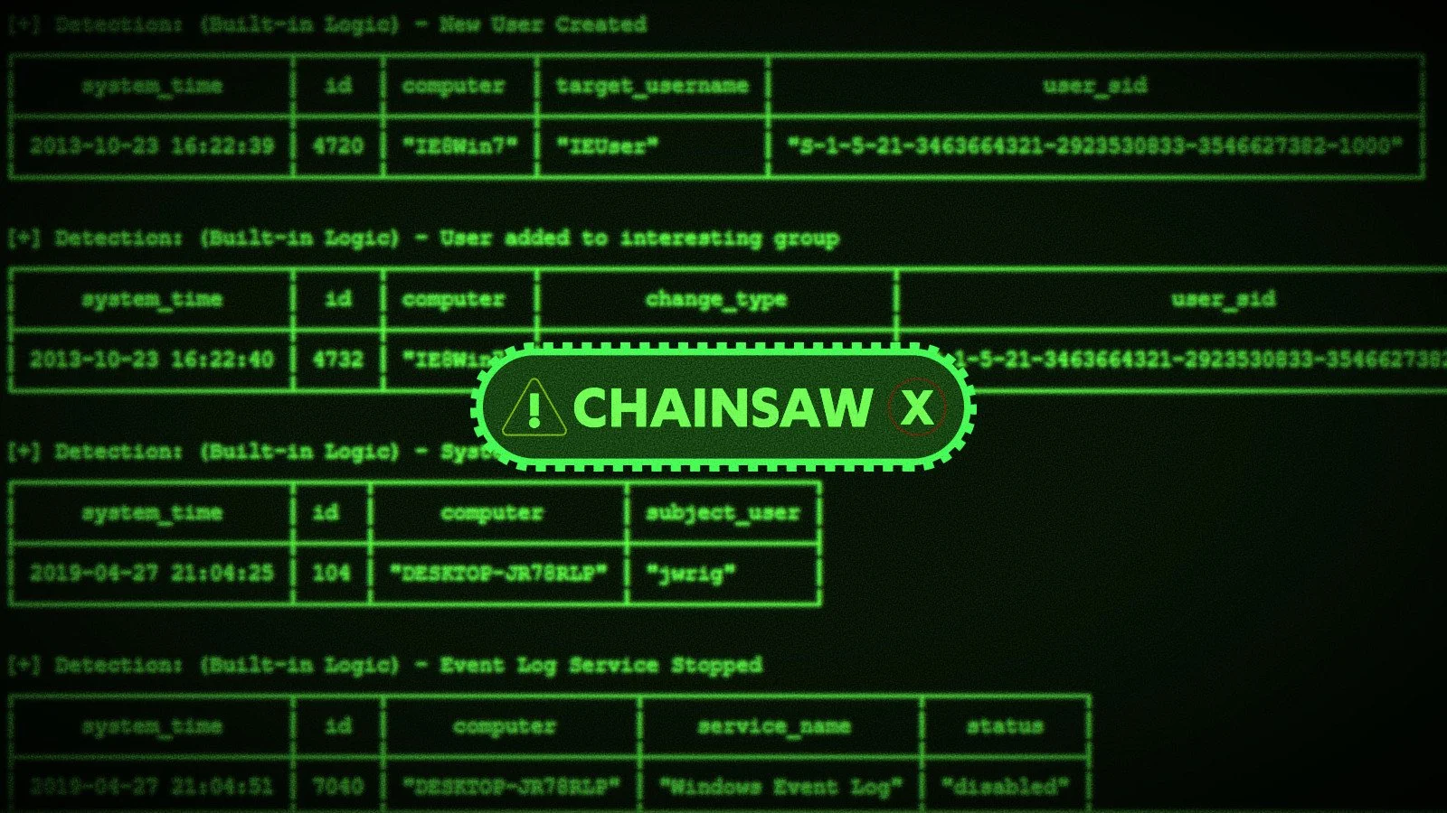 New Chainsaw Tool Helps IR Teams Analyze Windows Event Logs