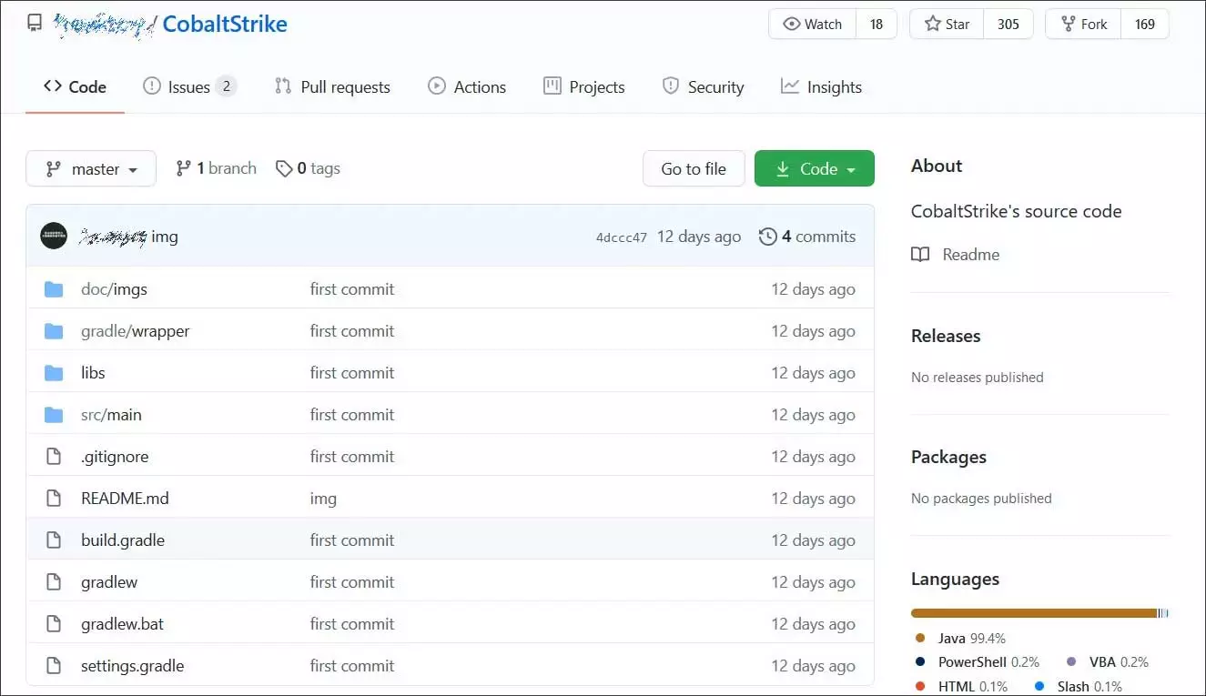 CobaltStrike GitHub repository