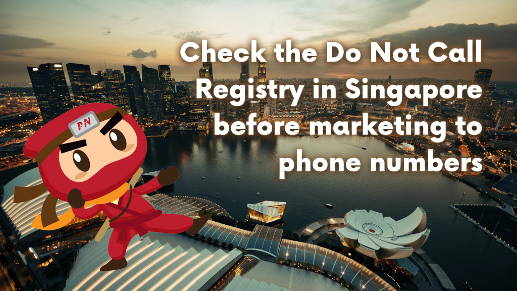 Do Not Call Registry in Singapore