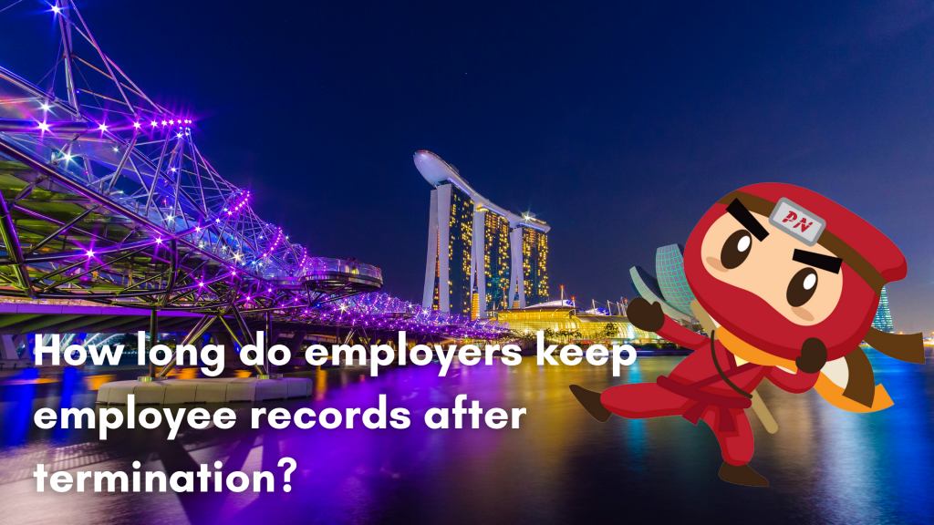 How long do employers keep employee records after termination