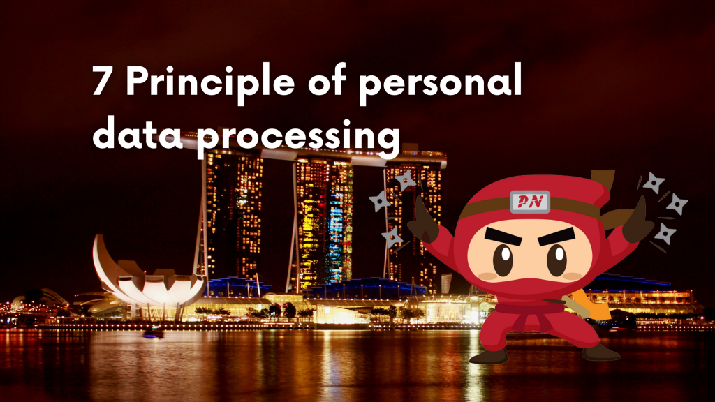 7 Principles of personal data processing