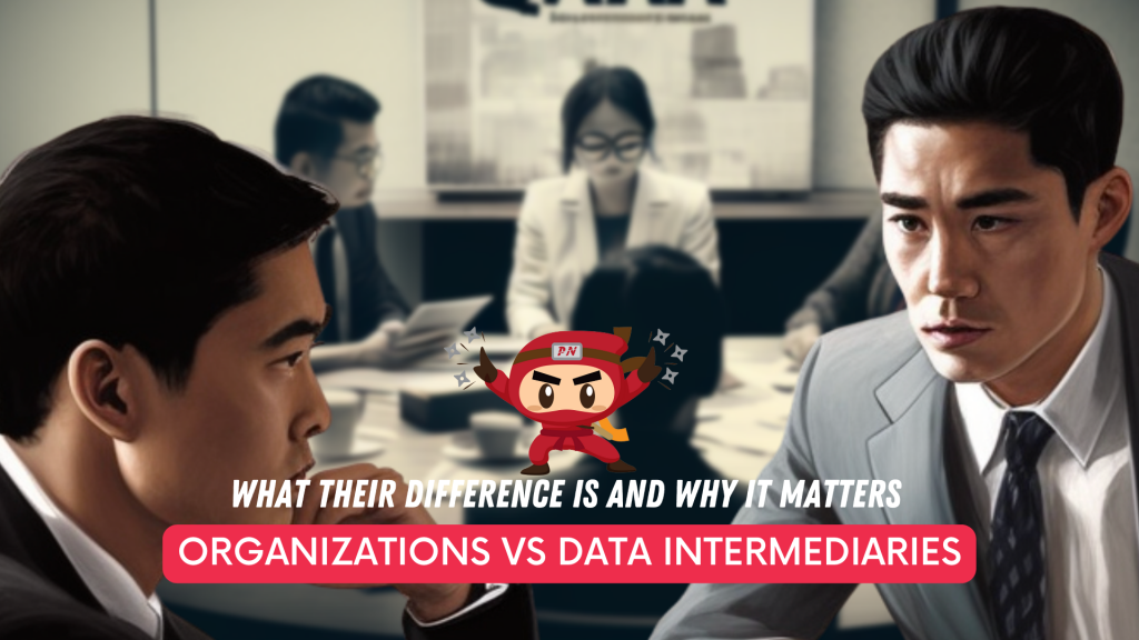 Organisations vs Data Intermediaries