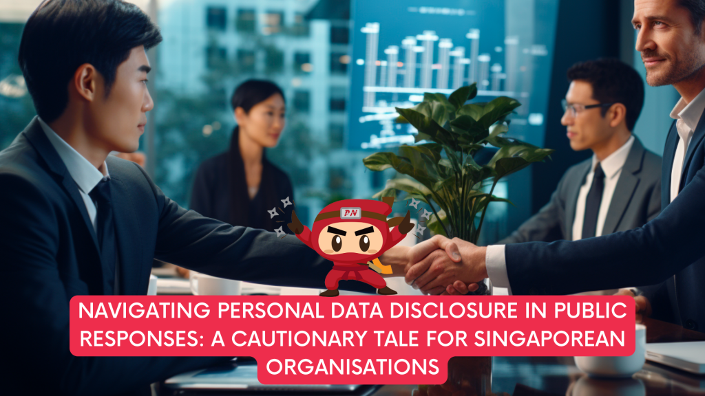 Navigating Personal Data Disclosure in Public Responses: