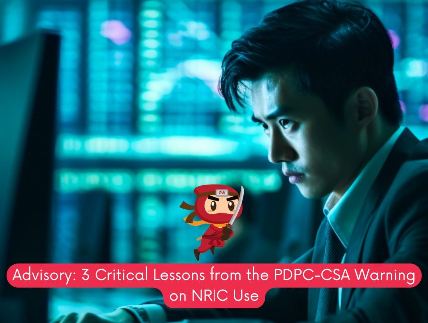 Advisory: 3 Critical Lessons from the PDPC-CSA Warning on NRIC Use