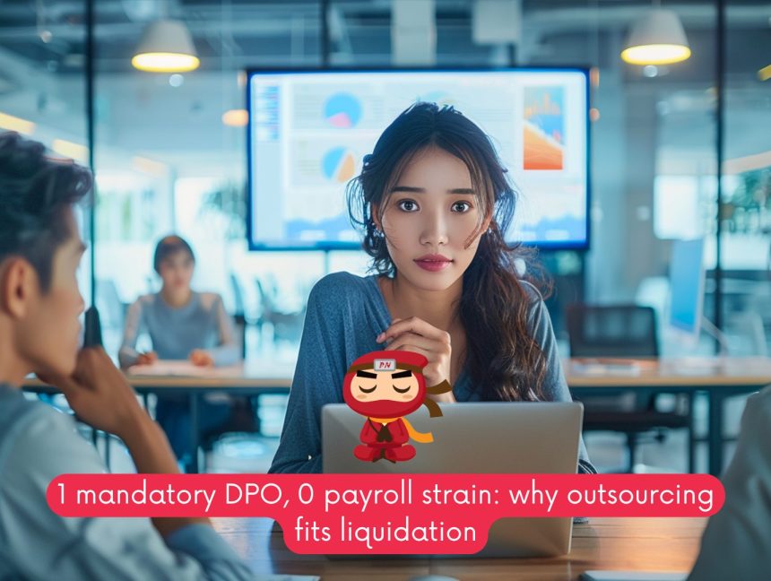 1 mandatory DPO, 0 payroll strain: why outsourcing fits liquidation